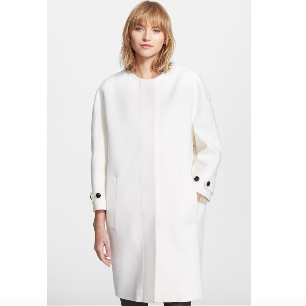 Burberry London Amberhill Oversized Cashmere Coat